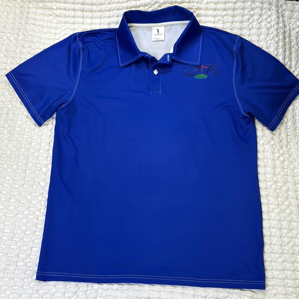 The Ugly Swing Men's Blue Polo Shirt